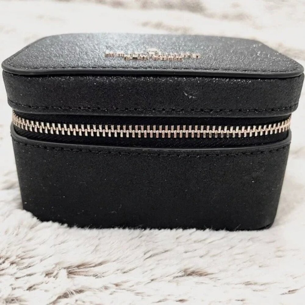 Kate Spade Sparkly Glitter Travel Jewelry Holder With Gift Box & Gift Bag NWT - Picture 3 of 10